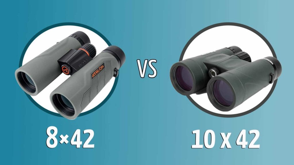 8×42 vs 10×42 verrekijker (wat moet u kiezen?)